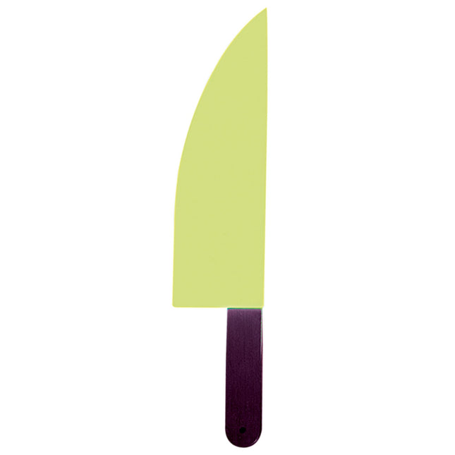 Coltello finto di Halloween che brilla nel buio