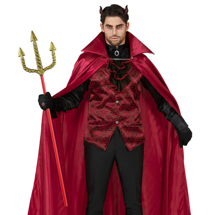 Tridente di Halloween Rosso Oro
