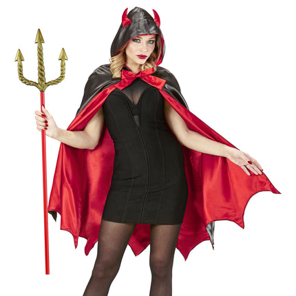 Tridente di Halloween Rosso Oro