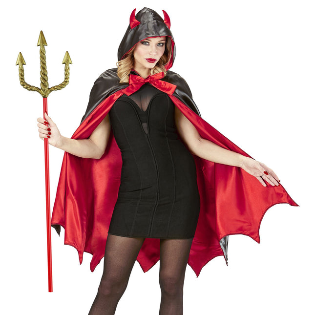 Tridente di Halloween Rosso Oro