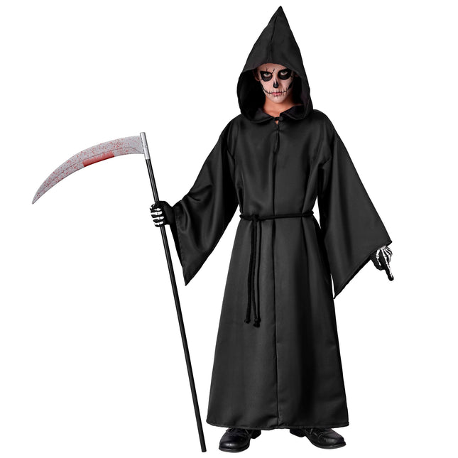 Costume di Halloween Nero Bambino Mietitore