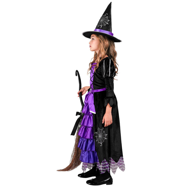 Vestito di Halloween Viola Ragazza Strega