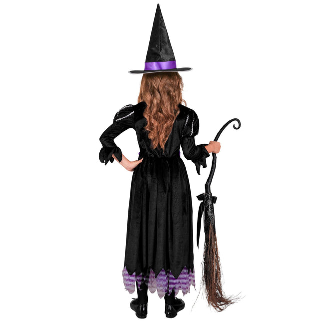 Vestito di Halloween Viola Ragazza Strega