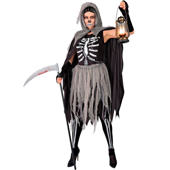 Costume Halloween Donna Mietitore Magro