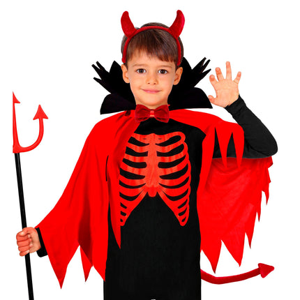 Set di accessori per Halloween Diavolo Rosso