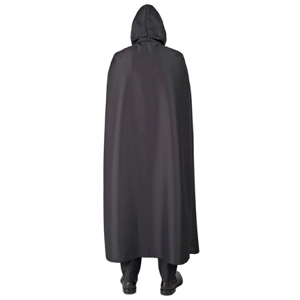 Capo Halloween Scheletro Bianco Nero 1,5m