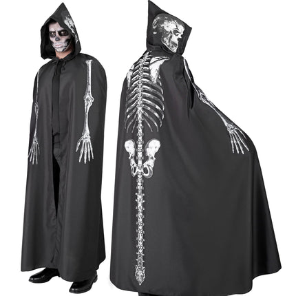 Capo scheletro di Halloween 1,5 m