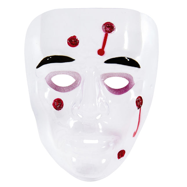 Maschera di Halloween fori di proiettile