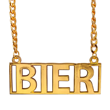 Collana di birra oro