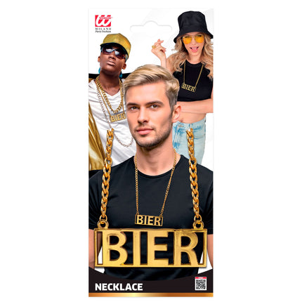 Collana di birra oro