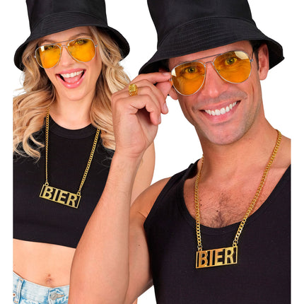 Collana di birra oro