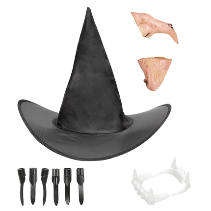 Set di accessori per Halloween Strega