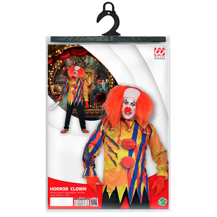 Camicia Halloween Clown Uomo