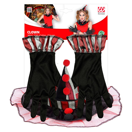 Set di accessori per Halloween Clown