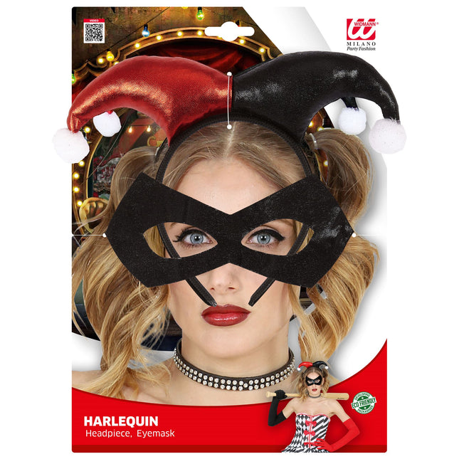Set di accessori per Halloween Arlecchino