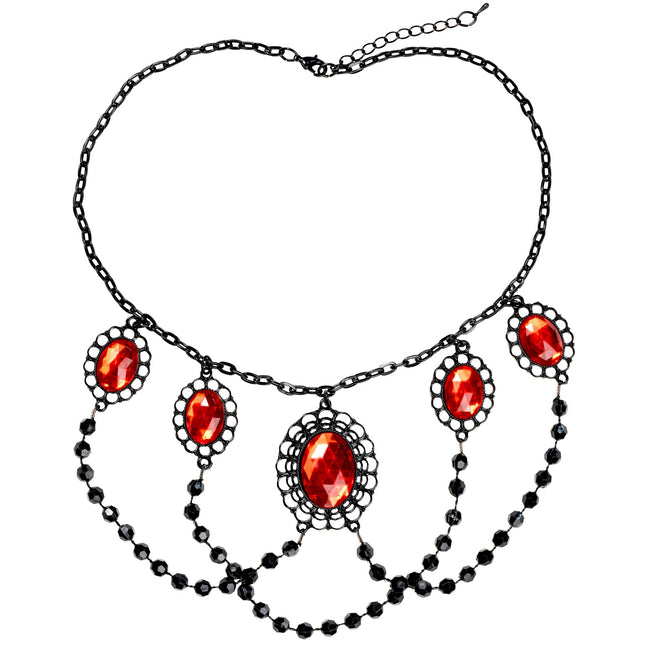 Collana di Halloween con pietre