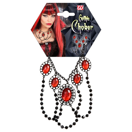 Collana di Halloween con pietre