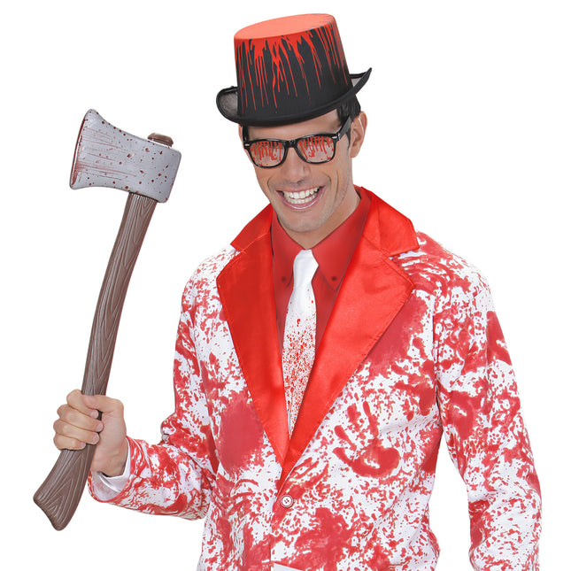 Cravatta di Halloween insanguinata