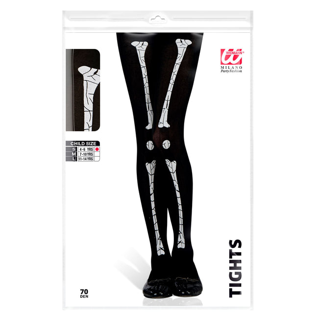 Scheletro di Halloween in mutande