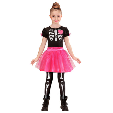 Scheletro di Halloween in mutande