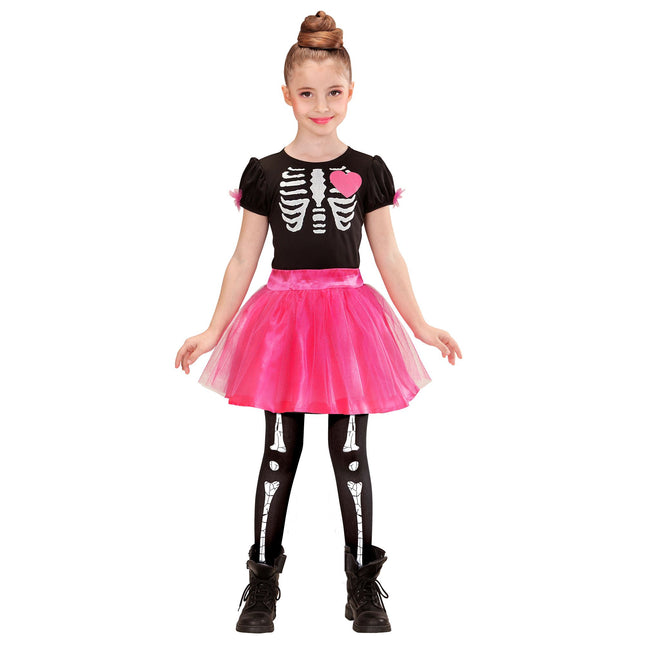 Scheletro di Halloween in mutande