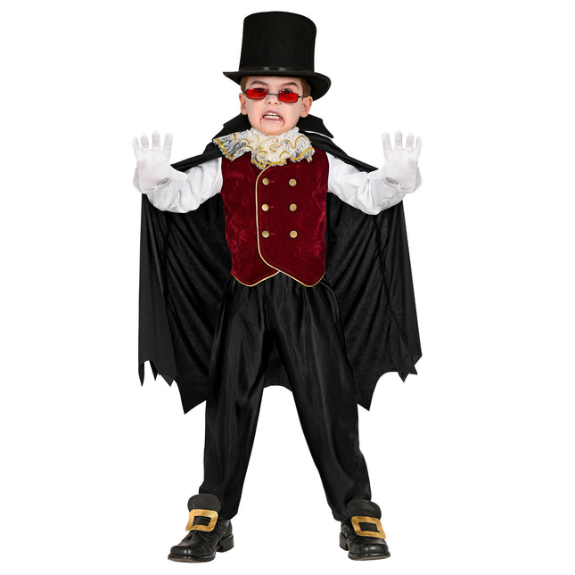Costume di Halloween bambino Vampiro 4 pezzi
