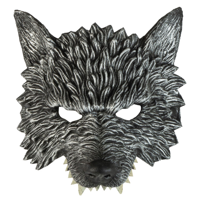 Maschera di Halloween Lupo Grigio