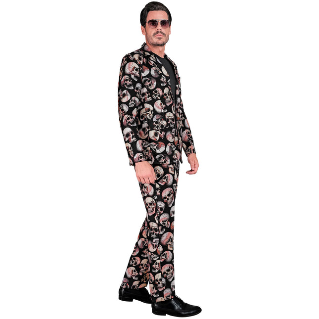 Costume di Halloween da uomo con teschio