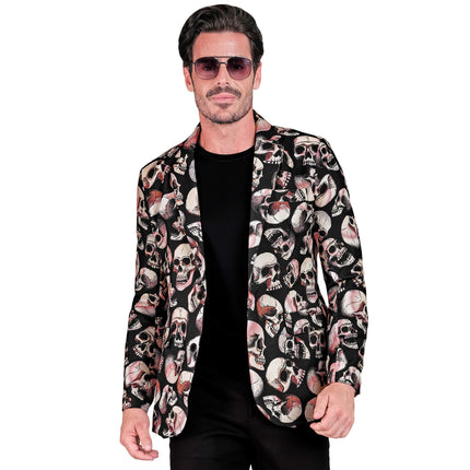 Giacca Halloween Uomo Teschio