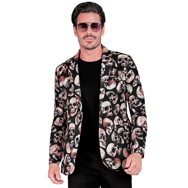Giacca Halloween Uomo Teschio