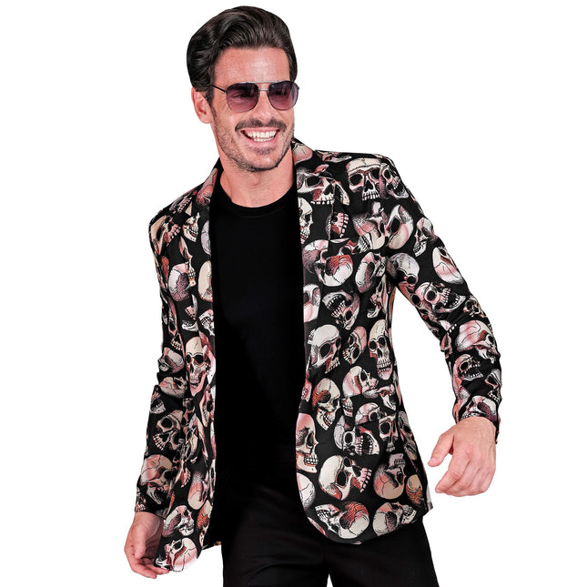 Giacca Halloween Uomo Teschio
