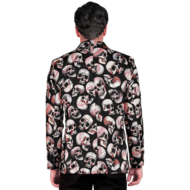 Giacca Halloween Uomo Teschio