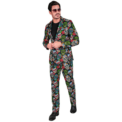 Costume Dia De Los Muertos Uomo