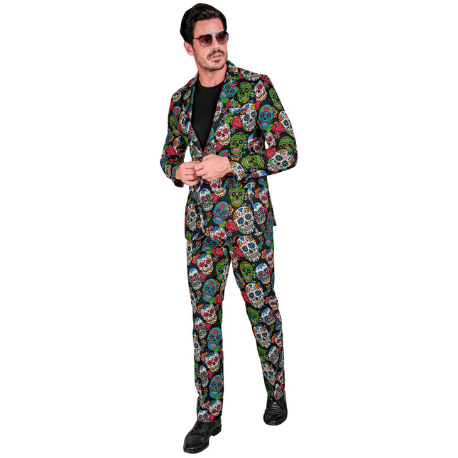 Costume Dia De Los Muertos Uomo