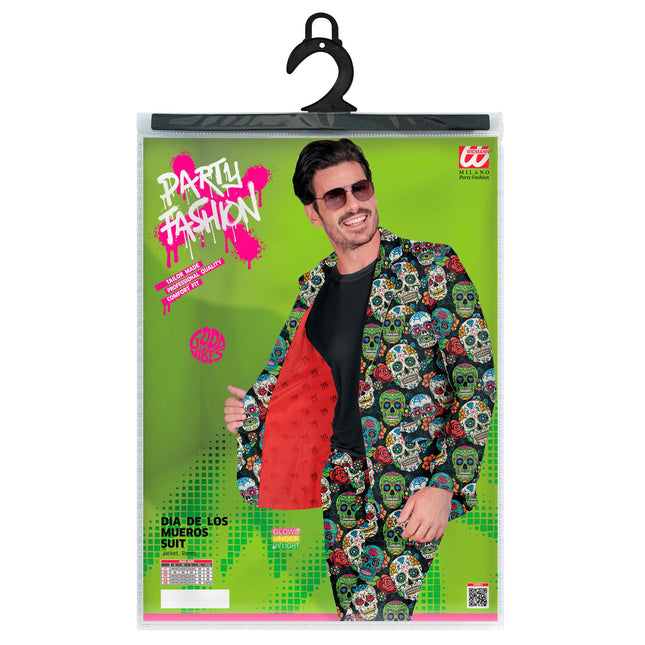 Costume Dia De Los Muertos Uomo