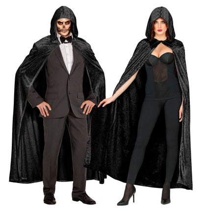 Capo di Halloween nero 1,5 m