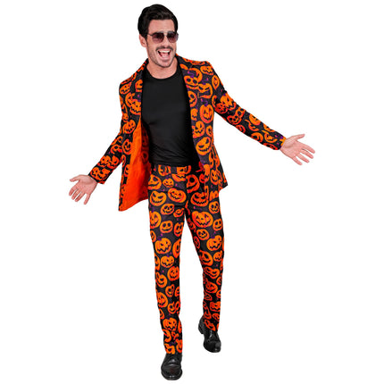 Costume di Halloween da uomo con zucca