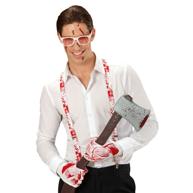 Guanti di Halloween insanguinati