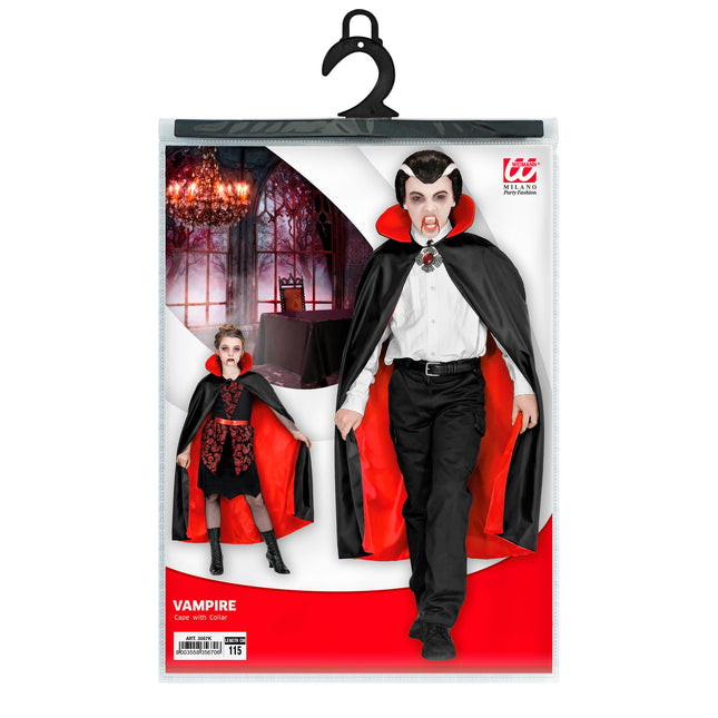 Capo di Halloween nero rosso bambino