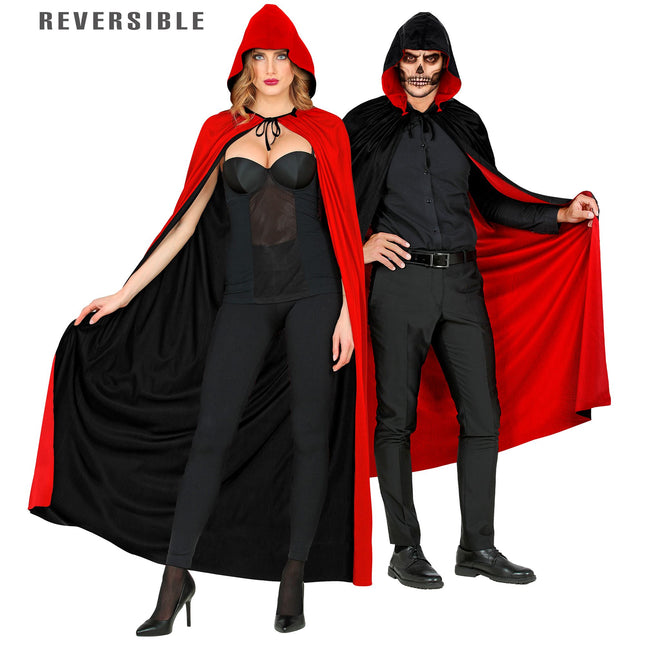 Capo di Halloween nero rosso