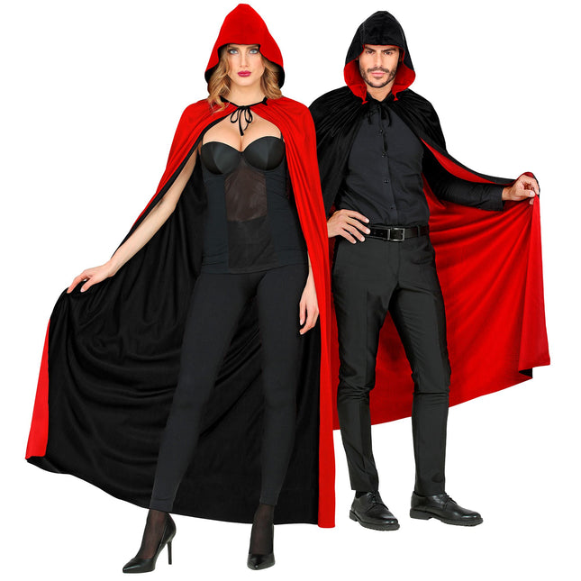 Capo di Halloween nero rosso