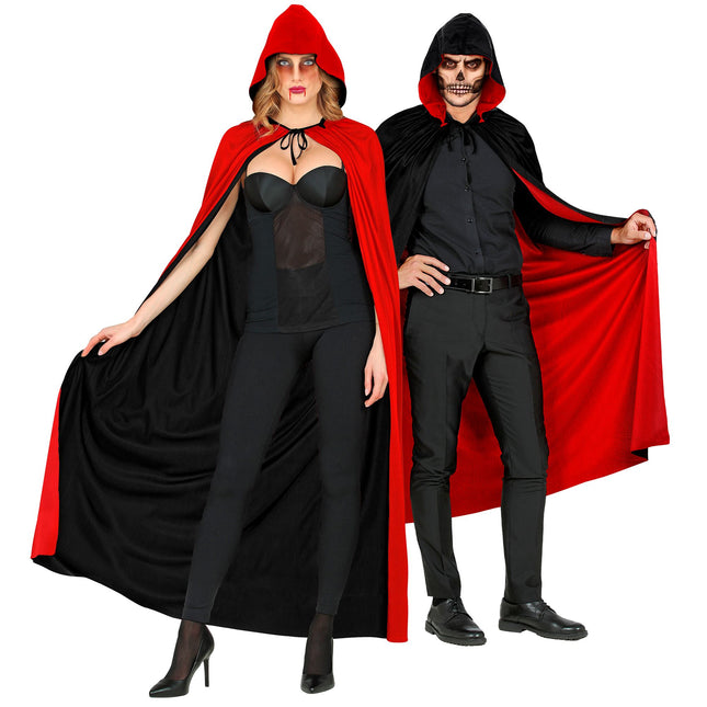 Capo di Halloween nero rosso