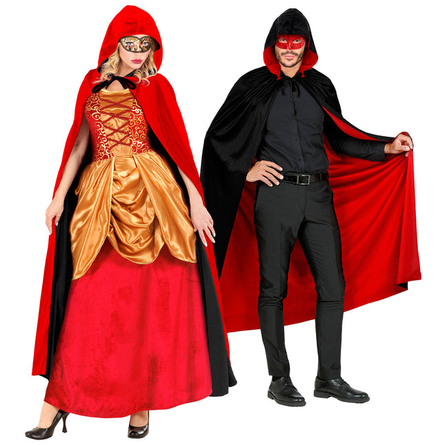 Capo di Halloween nero rosso