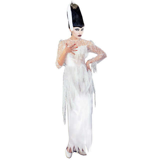 Vestito di Halloween Bianco Donna Regina