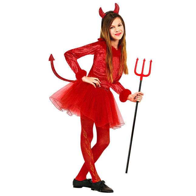 Costume Halloween Ragazza Diavolo