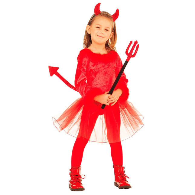 Vestito di Halloween Rosso Bambino Diavolo
