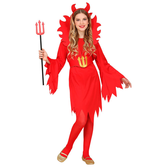 Vestito di Halloween Rosso Bambino Diavolo