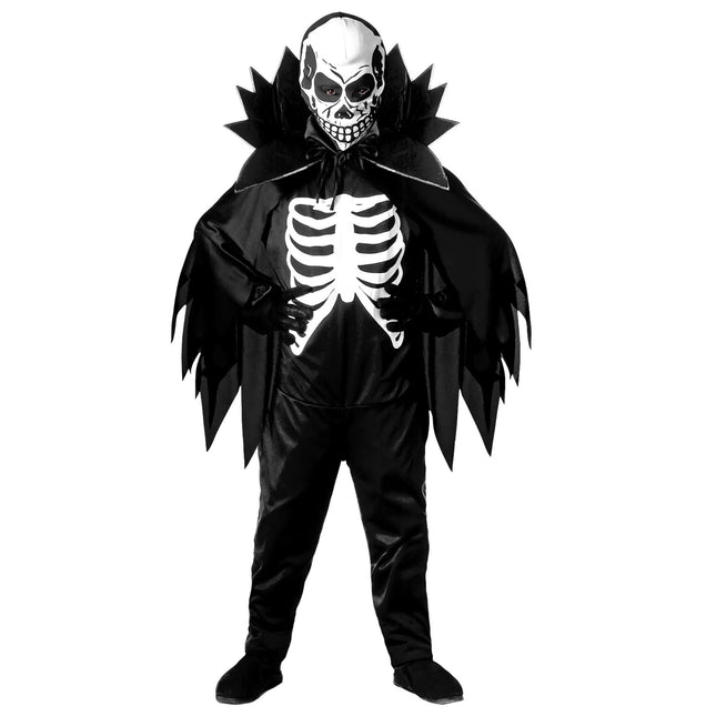 Costume Halloween Ragazzo Scheletro Spaventoso
