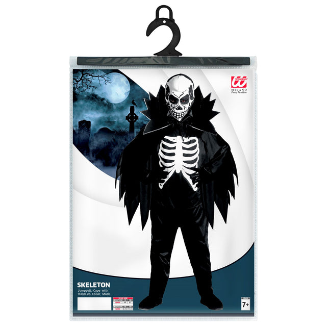 Costume Halloween Ragazzo Scheletro Spaventoso
