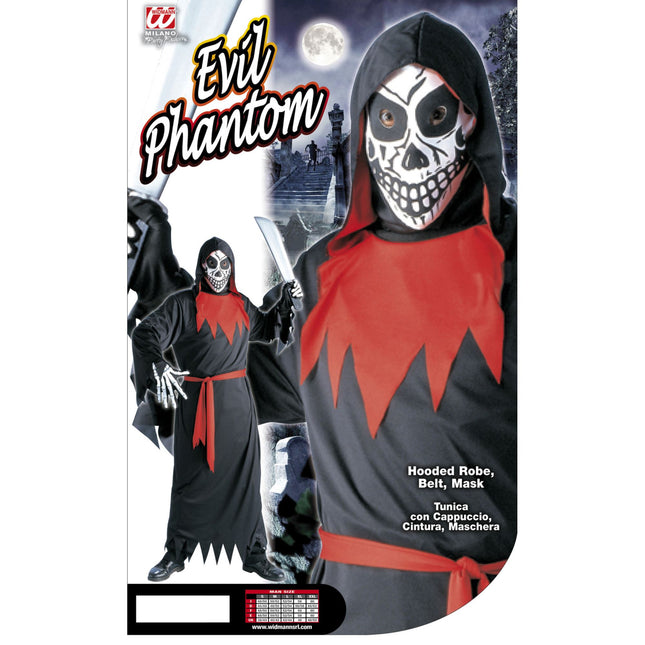 Costume Halloween Uomo Malefico